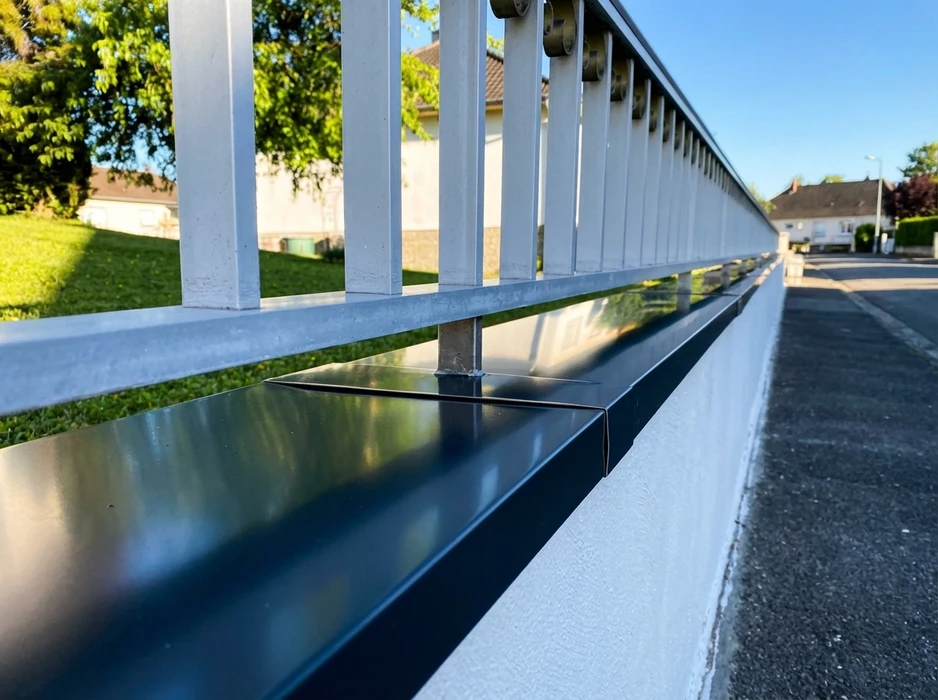 Rénovation de façade en cours, échafaudage tubulaire au premier plan